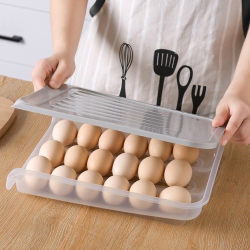 18구 자동 계란보관함/냉장고계란보관/에그트레이